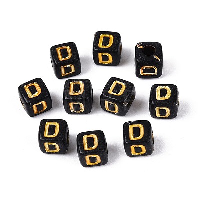 Opaque Acrylic Beads SACR-T035-20D-1
