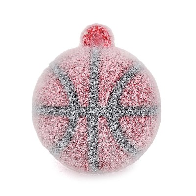 Sports Theme Flocking Silicone Pendants SIL-C012-02A-01-1
