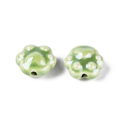 Handmade Porcelain Beads PORC-N012-08F-1
