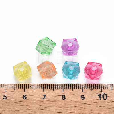 Transparent Acrylic Beads X-TACR-Q259-10mm-V-1