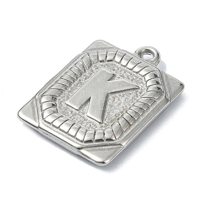 Anti-Tarnish 304 Stainless Steel Pendants STAS-U033-01P-K-1