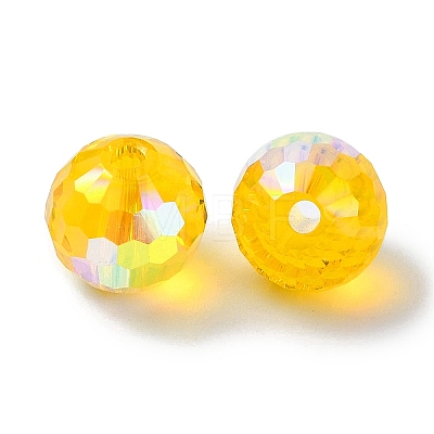 AB Color Plated Glass Beads EGLA-P059-02A-AB09-1