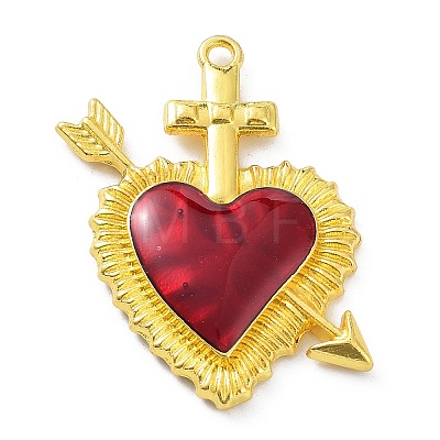Alloy Enamel Pendants ENAM-P252-09G-1
