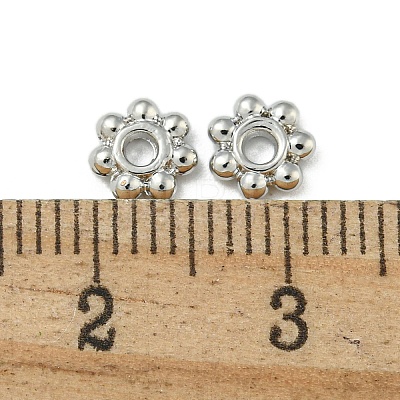 Rack Plating Zinc Alloy Spacer Beads FIND-T071-04P-1