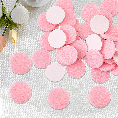 150Pcs Self-adhesive Felt Round Sheet DIY-CP0013-91C-1