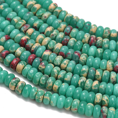 Synthetic Imperial Jasper Beads Strands G-Z110-B04-2x4mm-02-1