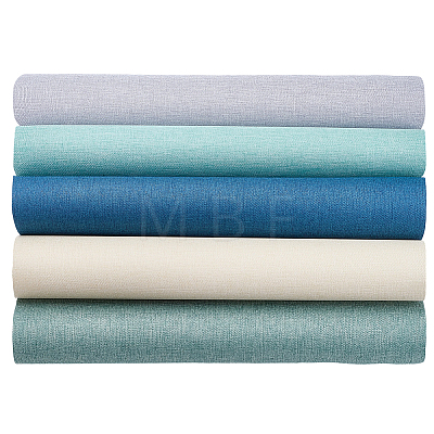 10Pcs 5 Colors Linen Fabric Book Covers FIND-CP0003-80B-1