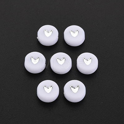 Plating Acrylic Beads PACR-R242-02-1
