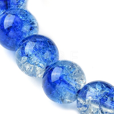 Glass Round Braided Bead Bracelets BJEW-JB09693-1