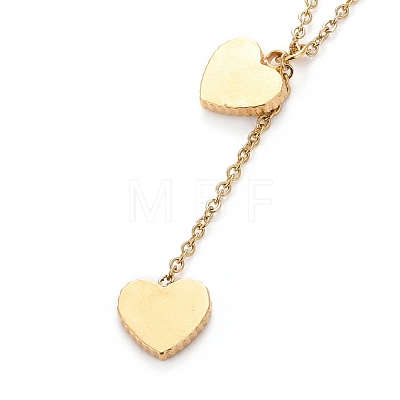 Heart 304 Stainless Steel Enamel Jewelry Sets SJEW-H302-03-1