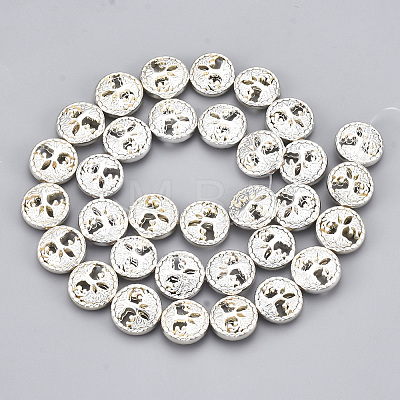 Electroplate Non-magnetic Synthetic Hematite Beads Strands X-G-T061-180S-1