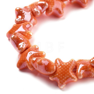 Handmade Porcelain Beads PORC-Q002-03K-1