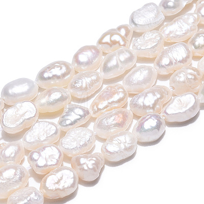 Natural Cultured Freshwater Pearl Beads Strands PEAR-N014-05K-1