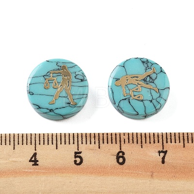 Synthetic Turquoise Beads G-F775-C09-1