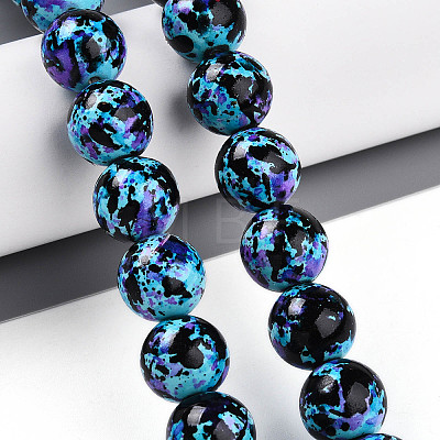 Synthetic Turquoise Beads Strands TURQ-T004-08A-02-1