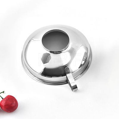 1Pc Stainless Steel Funnel AJEW-BM0001-37A-1