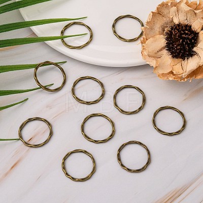 Tibetan Style Linking Rings PALLOY-A017-AB-FF-1