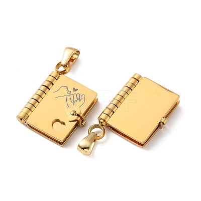 304 Stainless Steel Pendants SA-CBA694E-01G-04-1