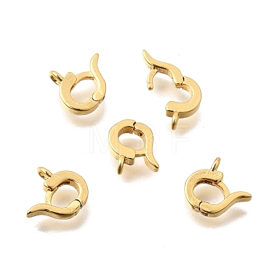 Brass Enhancer Shortener Pendant Bails KK-G600-22G-1