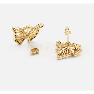 SHEGRACE Brass Stud Earrings JE001A-X-1