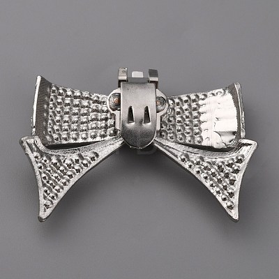 Alloy Rhinestone Shoe Decorations AJEW-WH0020-60P-1