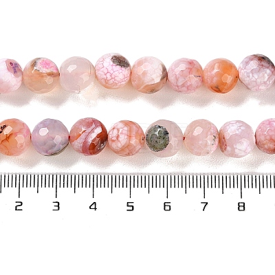 Natural Agate Beads Strands G-M437-C01-01D-1