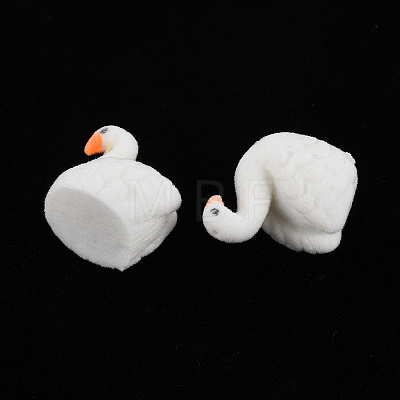 Flocky Acrylic Beads KY-Q056-003-1
