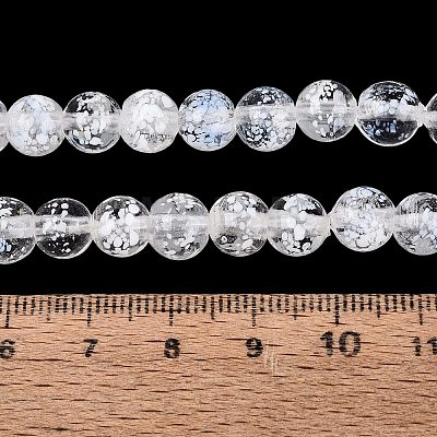 Handmade Lampwork Beads Strands LAMP-N037-07L-1