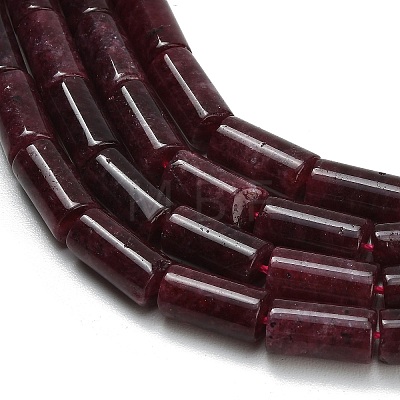 Dyed Natural Malaysia Jade Beads Strands G-C285-B01-01D-1