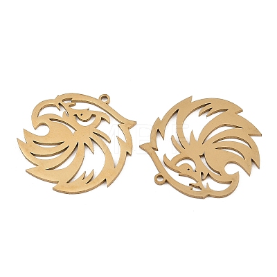 201 Stainless Steel Pendants STAS-I364-14G-1