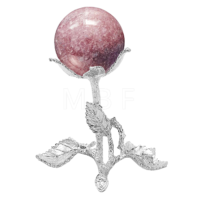 Alloy Crystal Ball Holders ODIS-WH0038-227B-P-1