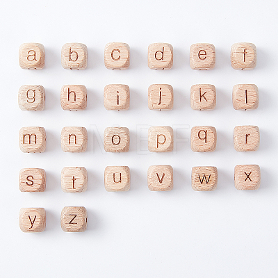 Natural Wood Beads WOOD-WH0112-73B-1