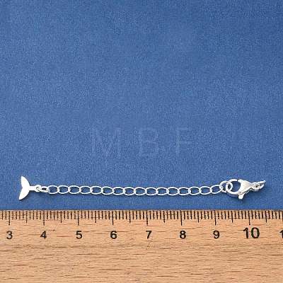 Brass Lobster Claw Clasps KK-K388-60S-1