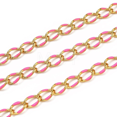Brass Curb Chains CHC-L039-46I-G-1