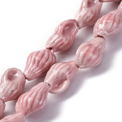 Ocean Series Handmade Porcelain Beads PORC-R002-04D-1