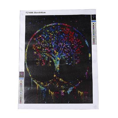 DIY Tree of Life Theme Diamond Painting Kit DIY-H159-02B-1