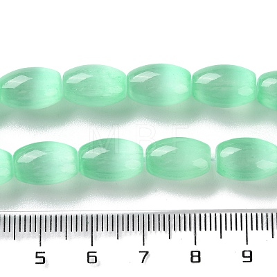 Macaron Color Natural Selenite Beads Strands G-B102-A01-08-1