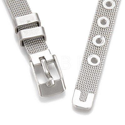 Alloy Rhinestone Snap Cord Bracelet Making BJEW-S136-02-1