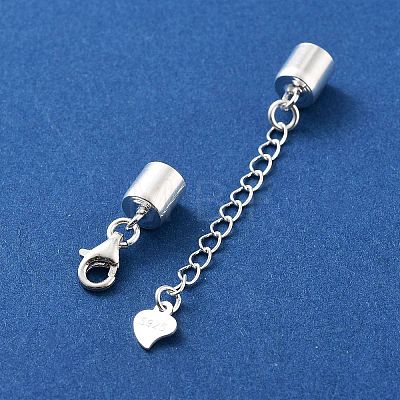 925 Sterling Silver Curb Chain Extender STER-G039-04D-S-1
