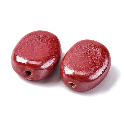 Handmade Polymer Clay Beads PORC-K005-01A-05-1
