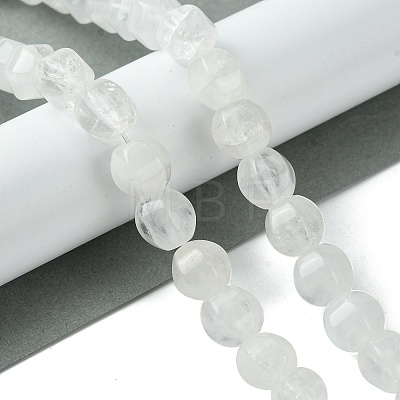 Natural White Jade Beads Strands G-H023-A18-01-1