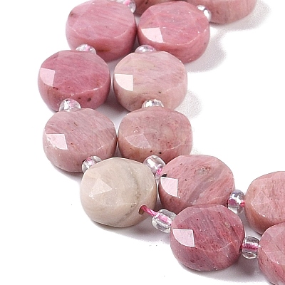 Natural Rhodonite Beads Strands G-N342-06-1