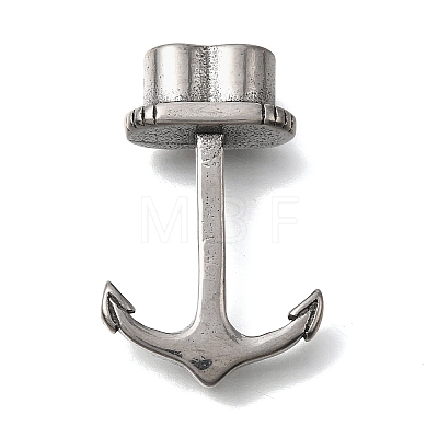 304 Stainless Steel Anchor Hook Clasps STAS-F356-11AS-02-1