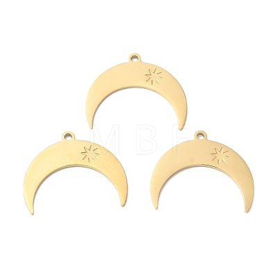 Ion Plating(IP) 316L Surgical Stainless Steel Pendants STAS-H213-85G-1