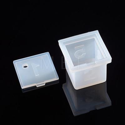 Silicone Dice Molds X-DIY-L021-23-1
