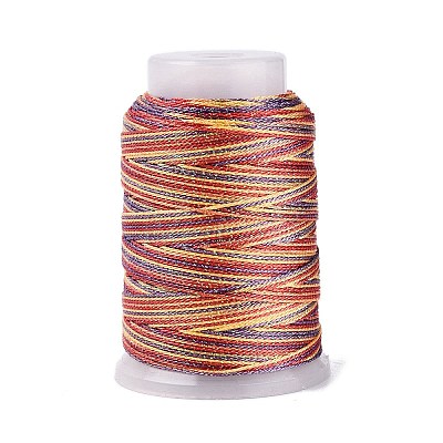 5 Rolls 9-Ply Braided Nylon Strings with Metallic Thread OCOR-Q062-01G-1
