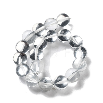 Synthetic Moonstone Beads Strands G-P528-J03-09-1