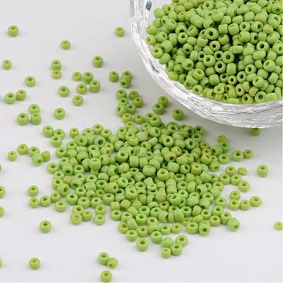 12/0 Opaque Colours Round Glass Seed Beads X-SEED-A010-2mm-44-1
