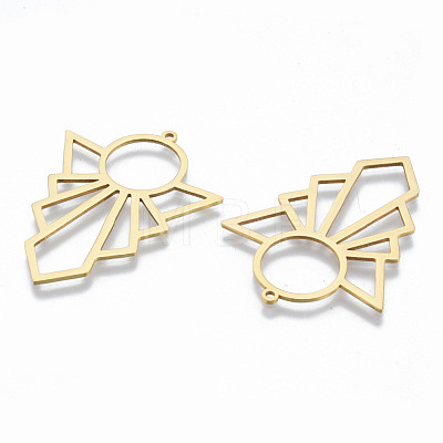 201 Stainless Steel Pendants STAS-N090-LA965-2-1