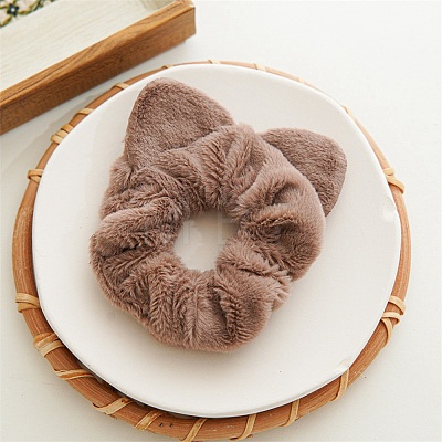 Cat Ear Velvet Hair Ties for Women Girls PW-WG461AE-04-1